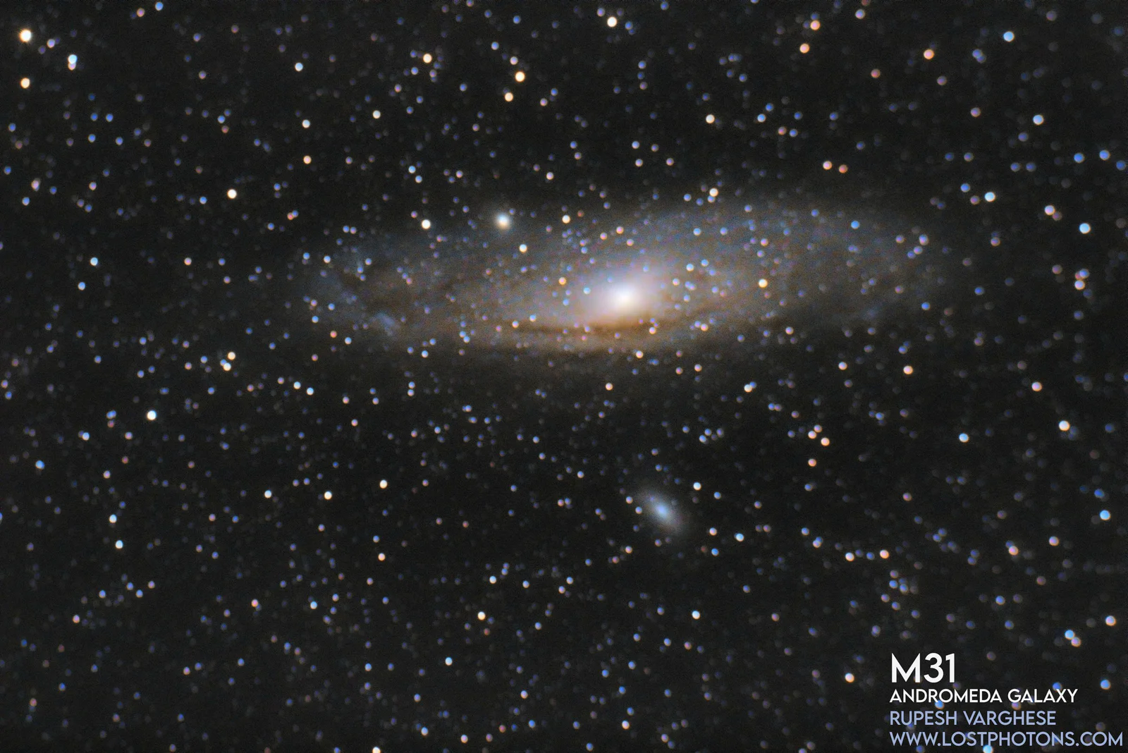 Andromeda Galaxy - An early DSLR-era attempt at our nearest giant spiral