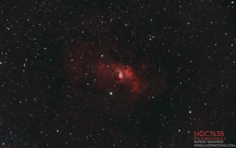 Bubble Nebula - A July 2020 pass on the stellar wind shell