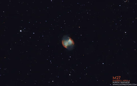 Dumbbell Nebula - The first 2020 pass on this bright planetary nebula