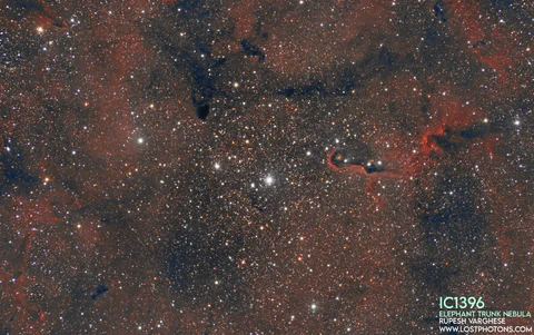 Elephant Trunk Nebula - A September 2020 revision from Cherry Springs