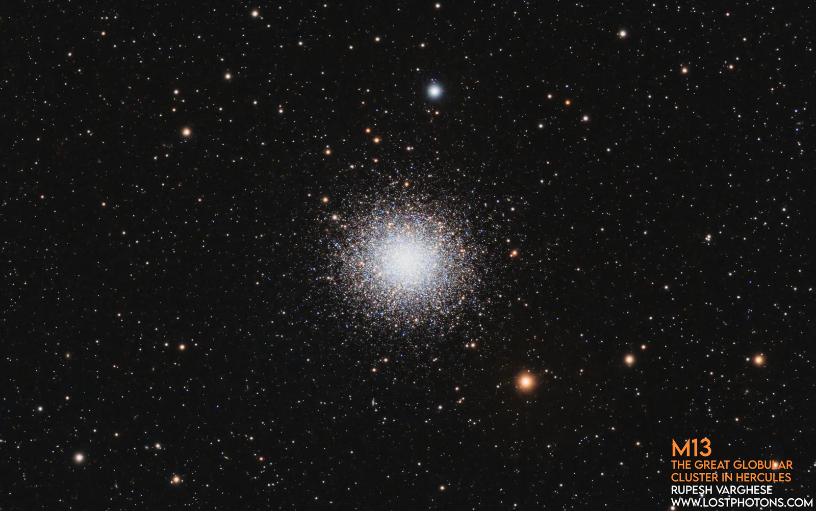Hercules Globular Cluster - Ancient stars packed into a bright core