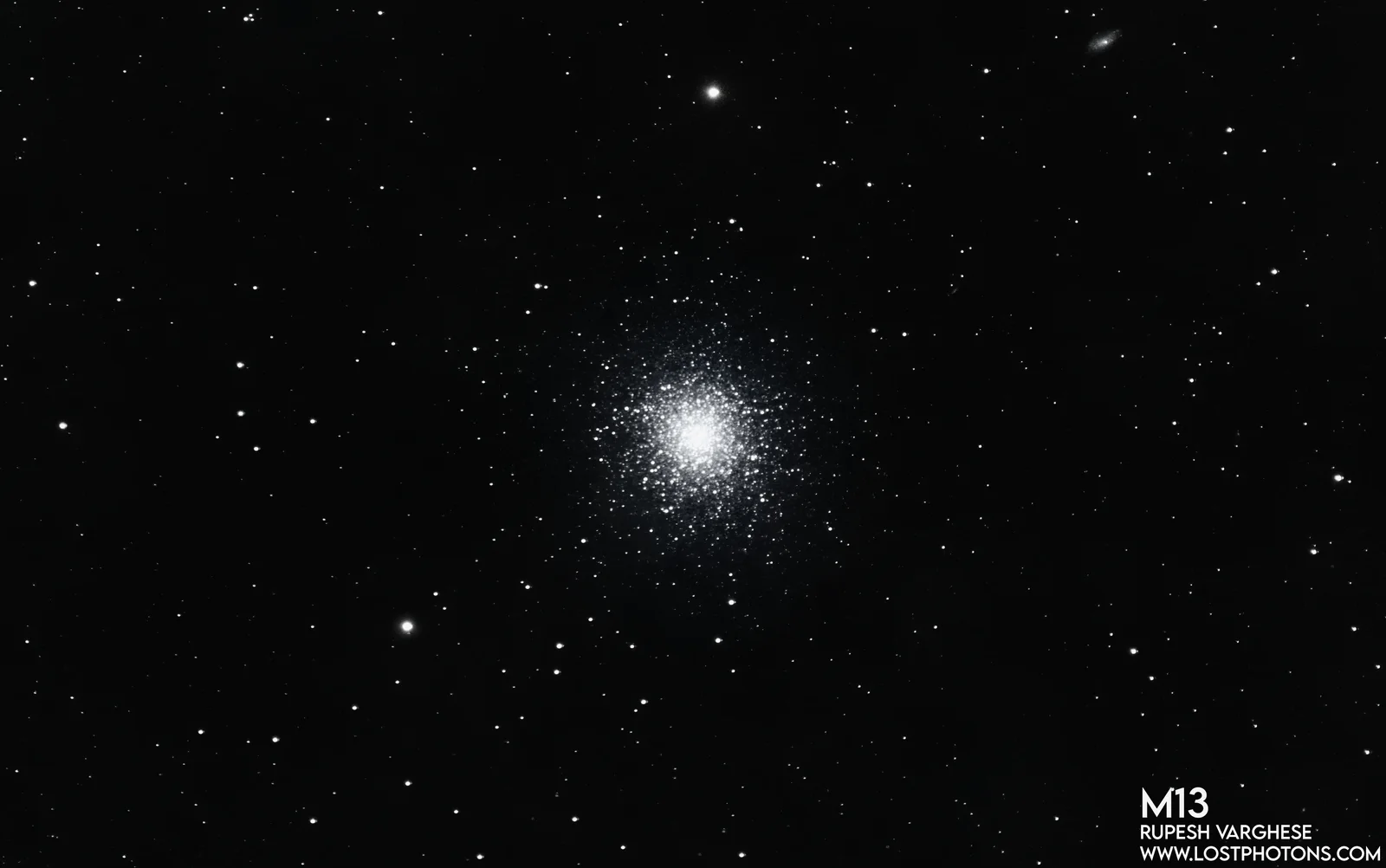 Hercules Globular Cluster - A short 2020 test frame on M13
