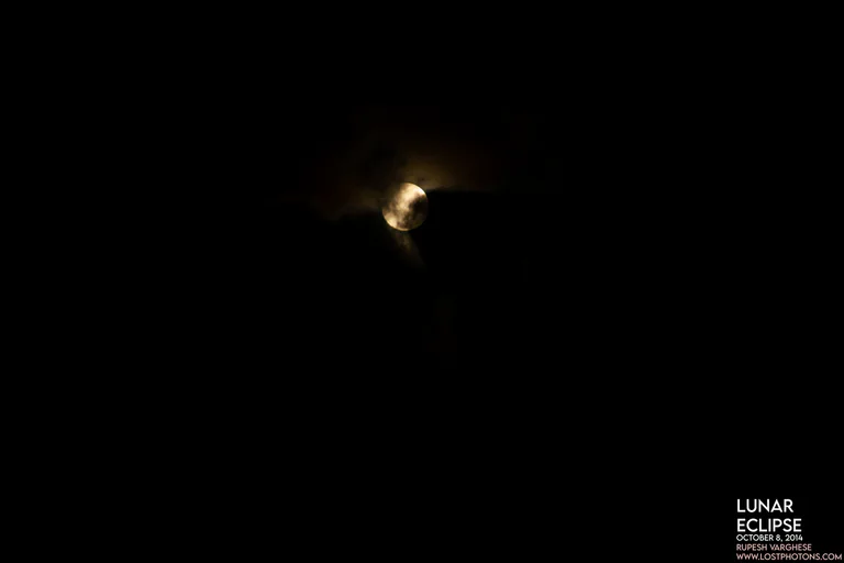 Lunar Eclipse 2014 in Moon