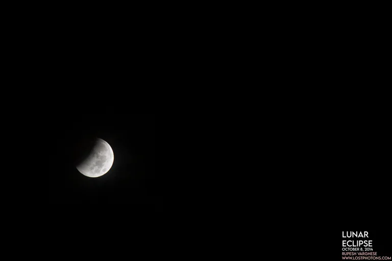 Lunar Eclipse 2014 in Moon
