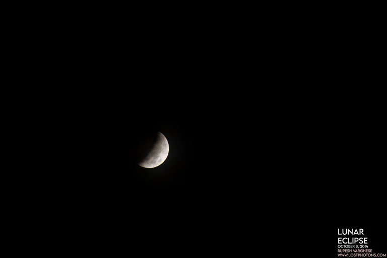 Lunar Eclipse 2014 in Moon