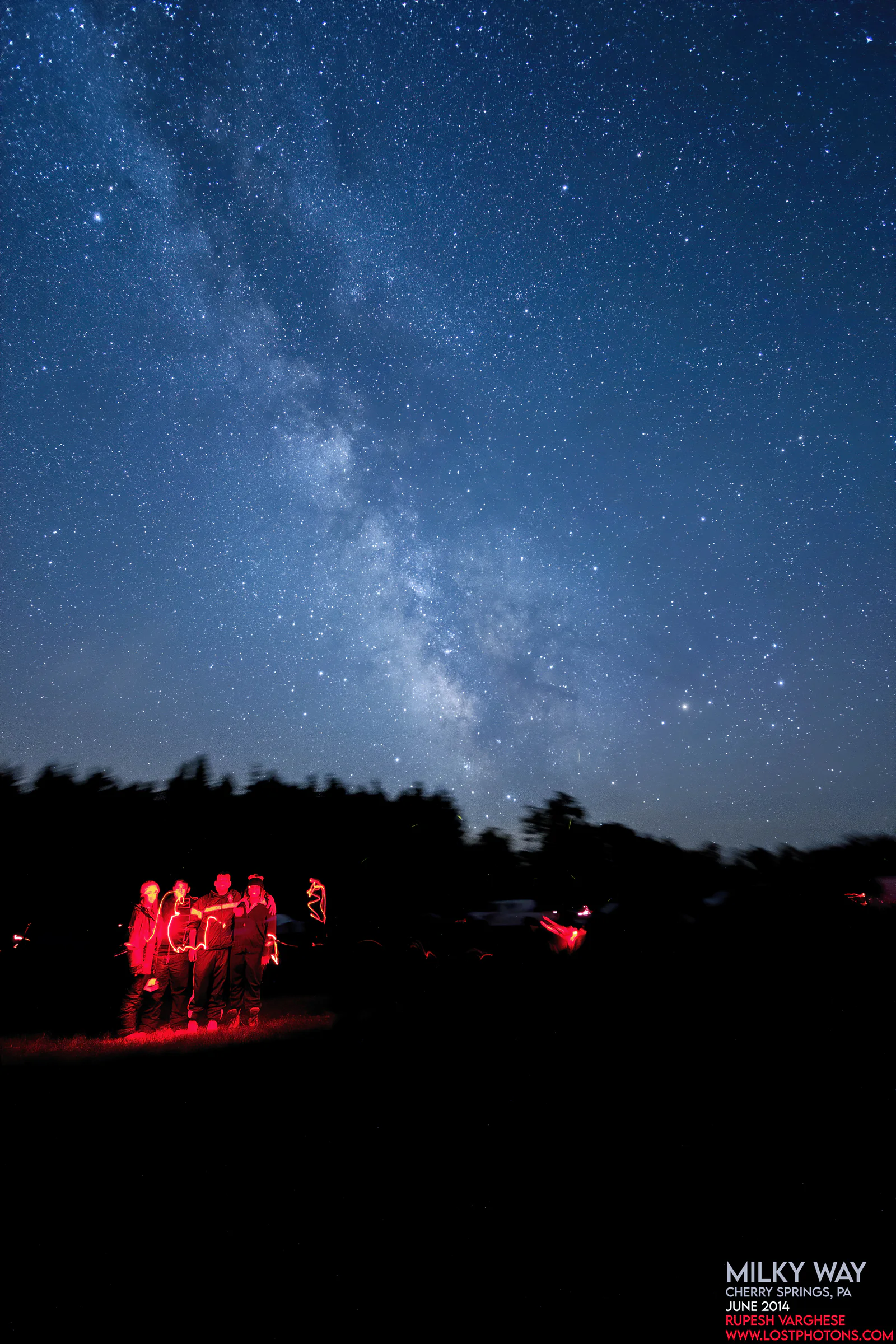 Milky Way, June 2014 - A summer Milky Way field from the older archive