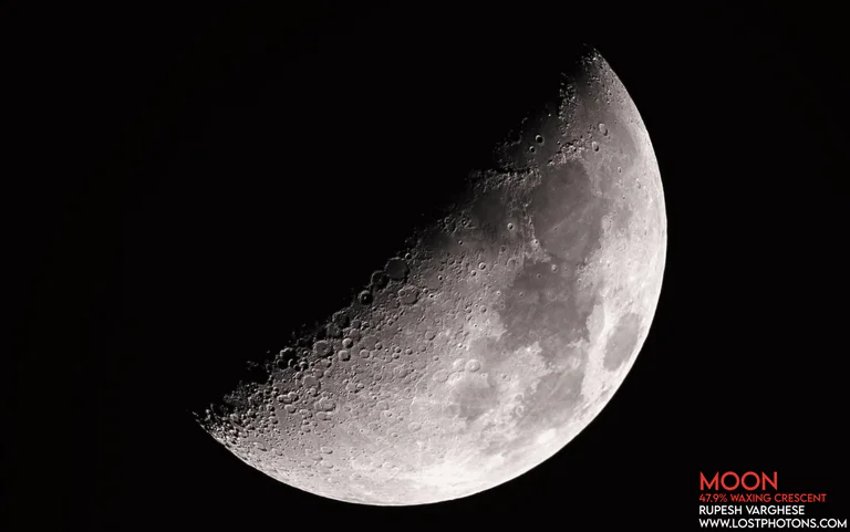 Moon Waxing Crescent Moon