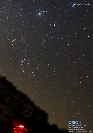 Orion Widefield Annotated