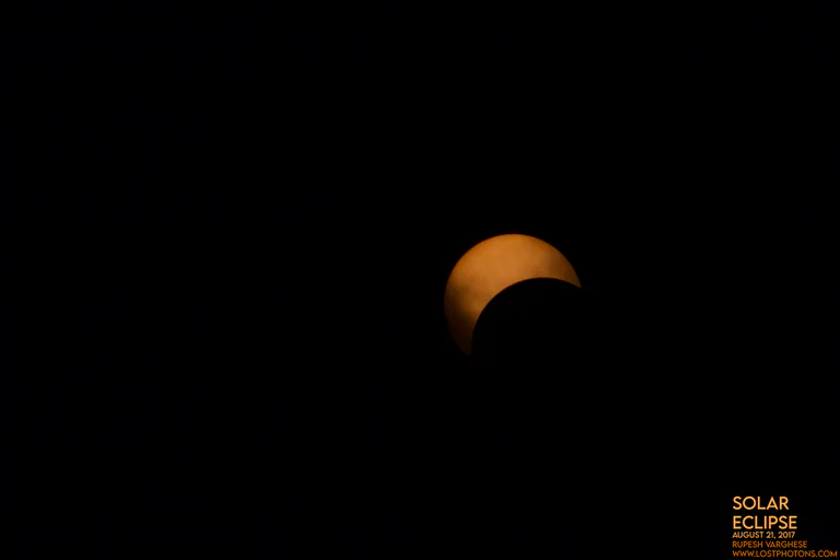 Solar Eclipse 2017 in Sun