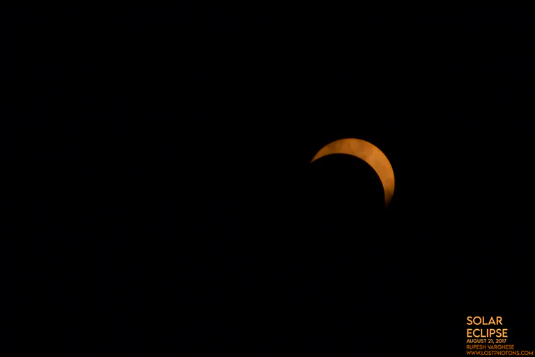 Solar Eclipse 2017 in Sun