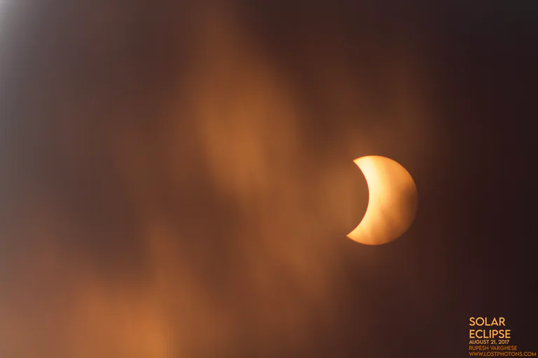 Solar Eclipse 2017 in Sun