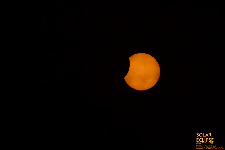 Solar Eclipse 2017 in Sun