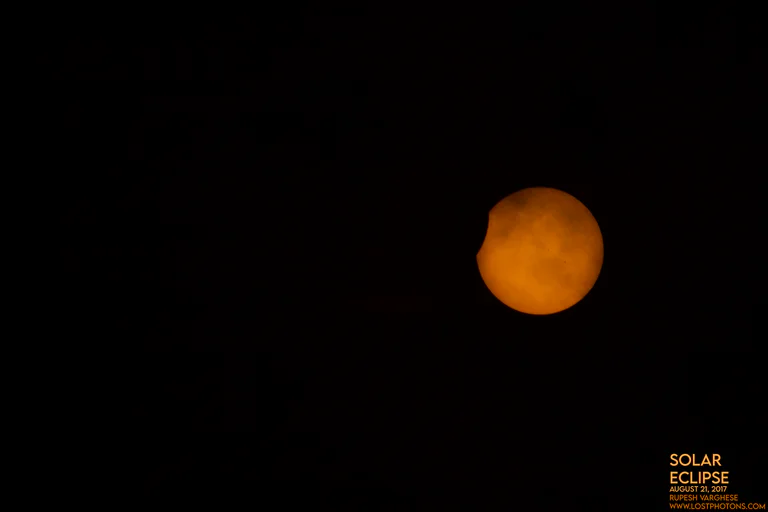 Solar Eclipse 2017 in Sun