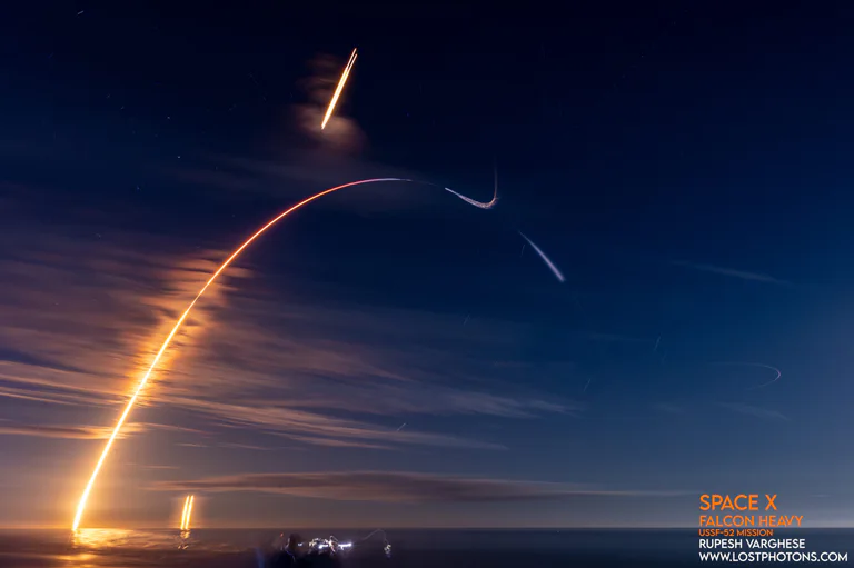 USSF-52 Launch in Earth orbit