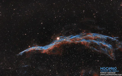 Western Veil Nebula - An earlier supernova remnant revision in Cygnus