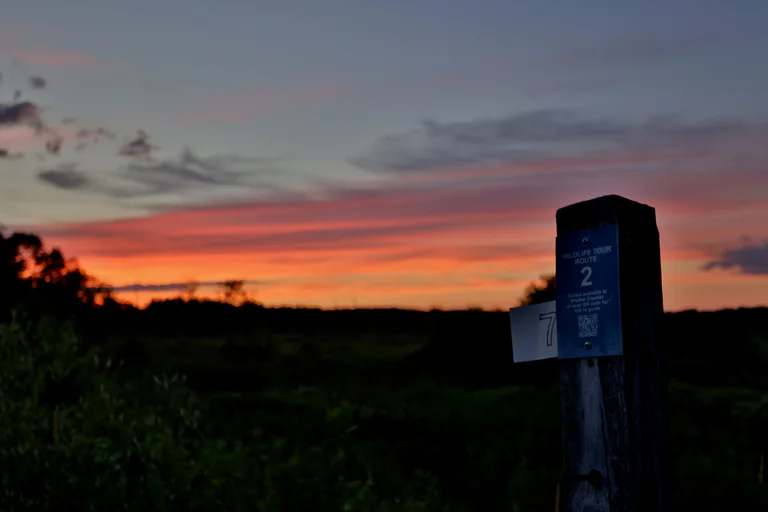 Sunset at Great Swamp National Wildlife Refuge